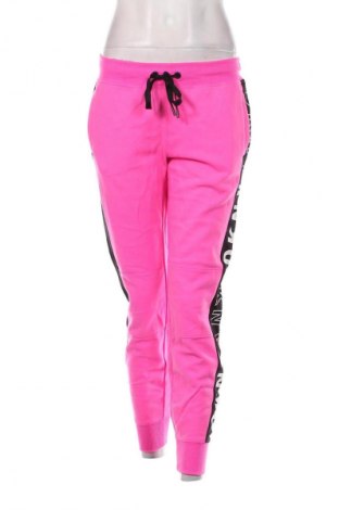 Pantaloni trening de femei DKNY, Mărime S, Culoare Roz, Preț 171,87 Lei