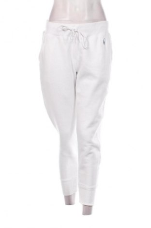 Pantaloni trening de femei Polo By Ralph Lauren, Mărime S, Culoare Alb, Preț 369,08 Lei
