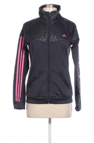 Γυναικεία αθλητική ζακέτα Adidas, Μέγεθος S, Χρώμα Μπλέ, Τιμή 16,69 €
