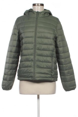 Γυναικείο μπουφάν Pull&Bear, Μέγεθος L, Χρώμα Πράσινο, Τιμή 14,85 €