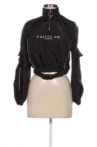 Γυναικείο μπουφάν SHEIN, Μέγεθος XS, Χρώμα Μαύρο, Τιμή 10,39 €