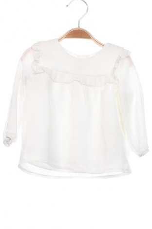 Детска блуза, Размер 2-3m/ 56-62 см, Цвят Бял, Цена 11,76 лв.
