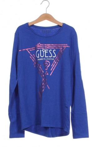 Детска блуза Guess, Размер 13-14y/ 164-168 см, Цвят Син, Цена 28,99 лв.