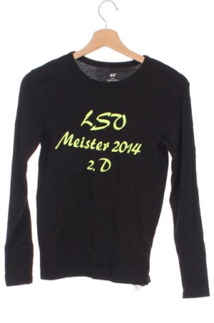 Παιδική μπλούζα H&M, Μέγεθος 10-11y/ 146-152 εκ., Χρώμα Μαύρο, Τιμή 4,76 €