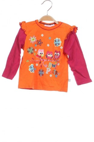 Kinder Shirt Liegelind, Größe 9-12m/ 74-80 cm, Farbe Orange, Preis 1,99 €