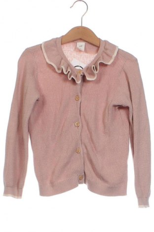 Kinder Strickjacke H&M, Größe 3-4y/ 104-110 cm, Farbe Rosa, Preis € 8,70