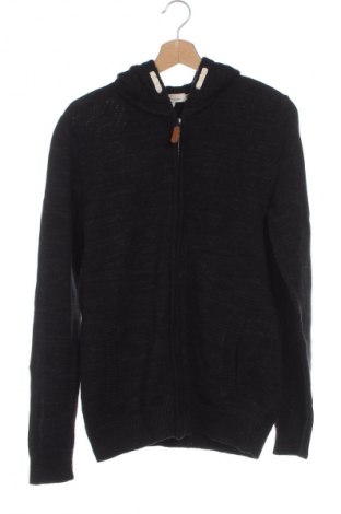 Kinder Strickjacke H&M L.O.G.G., Größe 14-15y/ 168-170 cm, Farbe Grau, Preis 6,74 €