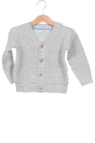 Kinder Strickjacke Reserved, Größe 9-12m/ 74-80 cm, Farbe Blau, Preis 3,99 €