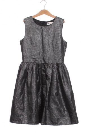 Детска рокля H&M, Размер 11-12y/ 152-158 см, Цвят Сребрист, Цена 17,94 лв.