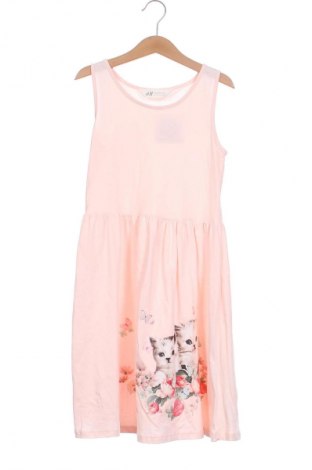 Dziecięca sukienka H&M, Rozmiar 8-9y/ 134-140 cm, Kolor Różowy, Cena 43,04 zł