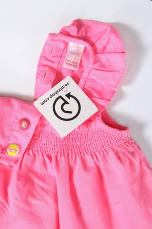 Kinderkleid Next, Größe 1-2m/ 50-56 cm, Farbe Rosa, Preis 5,99 €