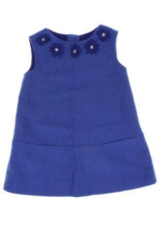 Детска рокля Zara Kids, Размер 9-12m/ 74-80 см, Цвят Син, Цена 14,08 лв.