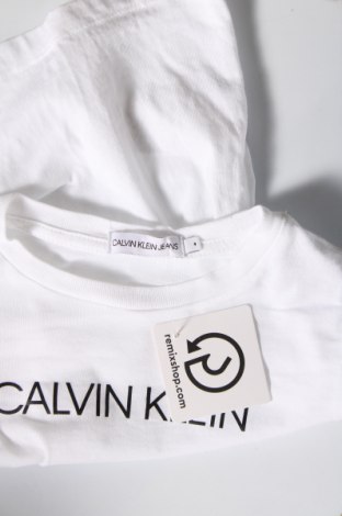 Dětské tričko  Calvin Klein Jeans, Velikost 3-4y/ 104-110 cm, Barva Bílá, Cena  233,00 Kč