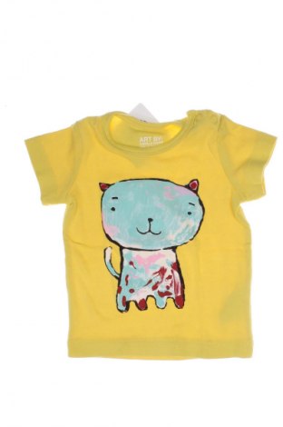 Dziecięcy T-shirt H&M, Rozmiar 6-9m/ 68-74 cm, Kolor Żółty, Cena 8,99 zł