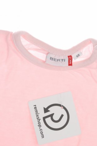 Kinder T-Shirt Nkd, Größe 3-6m/ 62-68 cm, Farbe Rosa, Preis 1,99 €