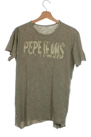 Tricou pentru copii Pepe Jeans, Mărime 12-13y/ 158-164 cm, Culoare Verde, Preț 83,88 Lei