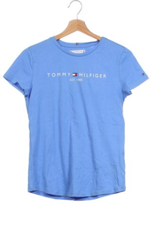 Tricou pentru copii Tommy Hilfiger, Mărime 15-18y/ 170-176 cm, Culoare Albastru, Preț 151,32 Lei