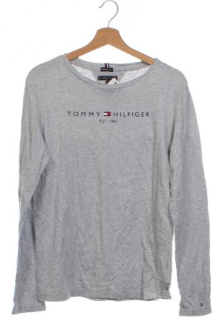 Παιδικό μπλουζάκι Tommy Hilfiger, Μέγεθος 15-18y/ 170-176 εκ., Χρώμα Γκρί, Τιμή 11,75 €