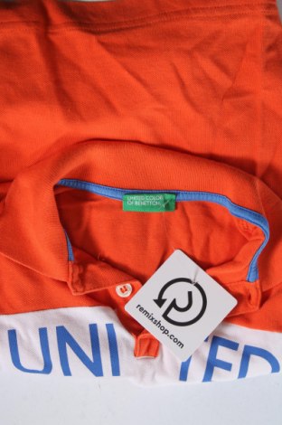 Kinder T-Shirt United Colors Of Benetton, Größe 2-3y/ 98-104 cm, Farbe Orange, Preis 9,49 €