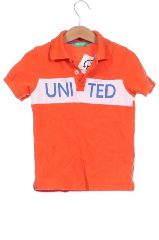 Kinder T-Shirt United Colors Of Benetton, Größe 2-3y/ 98-104 cm, Farbe Orange, Preis € 9,49