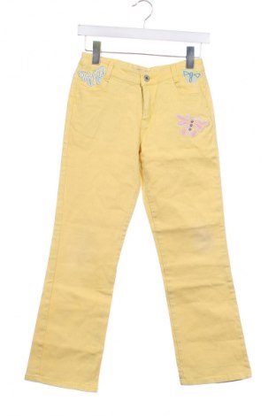 Kinderjeans Faded Glory, Größe 11-12y/ 152-158 cm, Farbe Gelb, Preis 5,12 €