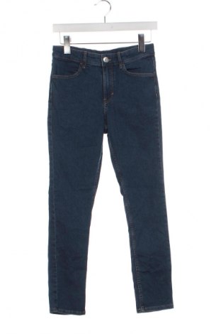 Dětské džíny  H&M, Velikost 10-11y/ 146-152 cm, Barva Modrá, Cena  255,00 Kč