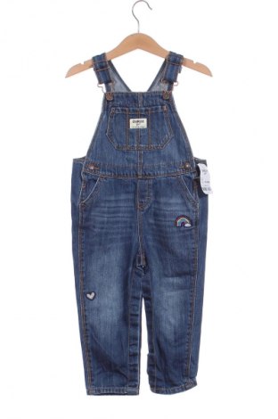 Kinder Overall Oshkosh, Größe 18-24m/ 86-98 cm, Farbe Blau, Preis 16,96 €