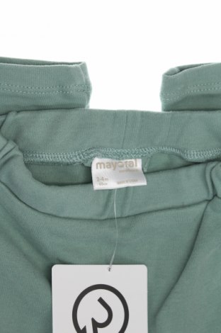 Dziecięce legginsy Mayoral, Rozmiar 3-6m/ 62-68 cm, Kolor Zielony, Cena 36,78 zł