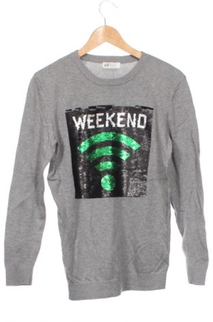 Dziecięcy sweter H&M, Rozmiar 14-15y/ 168-170 cm, Kolor Szary, Cena 29,91 zł