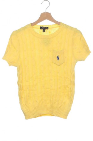 Dziecięcy sweter Polo By Ralph Lauren, Rozmiar 9-10y/ 140-146 cm, Kolor Żółty, Cena 108,75 zł