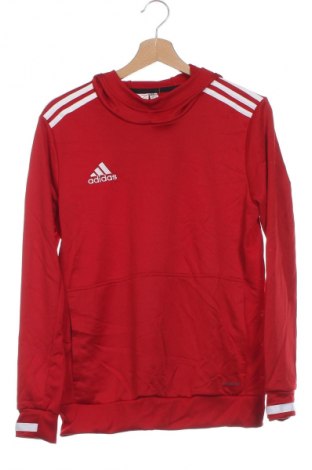 Детски суичър Adidas, Размер 13-14y/ 164-168 см, Цвят Червен, Цена 42,75 лв.