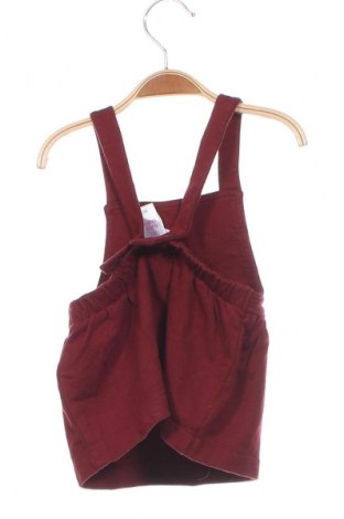 Kinder Latzkleid Baby Club, Größe 3-6m/ 62-68 cm, Farbe Rot, Preis 5,99 €