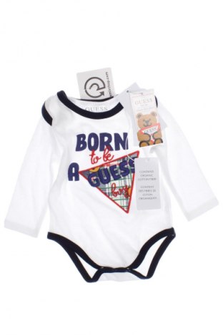 Gyerek body Guess, Méret 2-3m / 56-62 cm, Szín Fehér, Ár 5 698 Ft