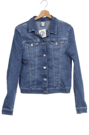 Kinder Jeansjacke H&M, Größe 14-15y/ 168-170 cm, Farbe Blau, Preis 26,44 €