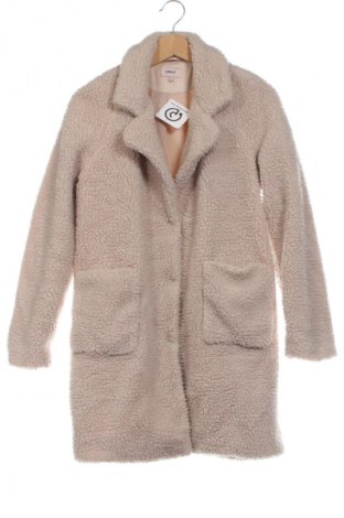 Детско палто ONLY, Размер 13-14y/ 164-168 см, Цвят Бежов, Цена 31,20 лв.