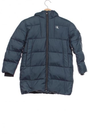 Παιδικό μπουφάν Calvin Klein Jeans, Μέγεθος 6-7y/ 122-128 εκ., Χρώμα Μπλέ, Τιμή 96,83 €