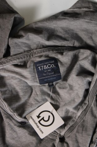 Herren Shirt 17 & Co., Größe XL, Farbe Grau, Preis € 13,22