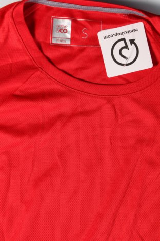 Herren Shirt Active&Co, Größe S, Farbe Rot, Preis 4,99 €