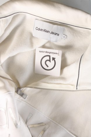 Męska bluzka Calvin Klein Jeans, Rozmiar M, Kolor ecru, Cena 262,49 zł