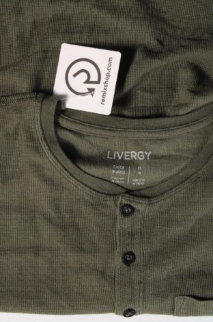 Herren Shirt Livergy, Größe M, Farbe Grün, Preis € 5,99