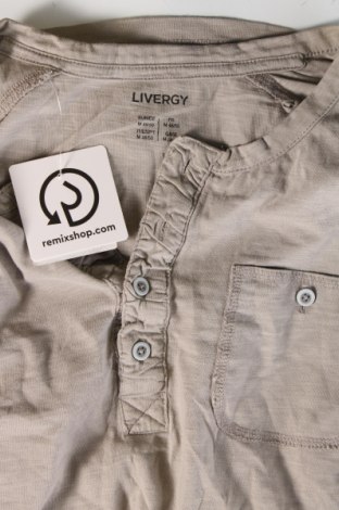 Herren Shirt Livergy, Größe M, Farbe Grau, Preis € 5,49