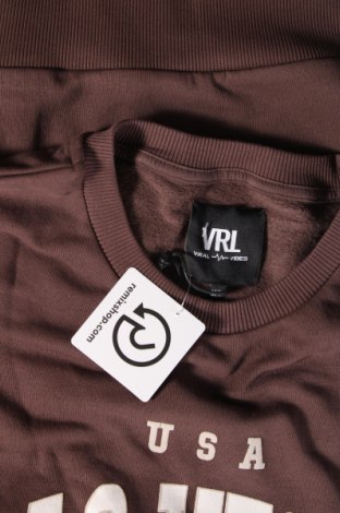 Herren Shirt Viral Vibes, Größe M, Farbe Braun, Preis € 6,99