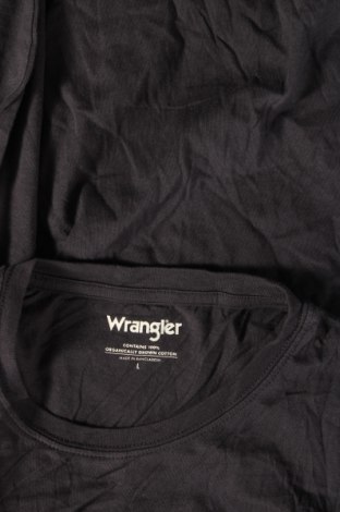 Ανδρική μπλούζα Wrangler, Μέγεθος L, Χρώμα Γκρί, Τιμή 13,99 €