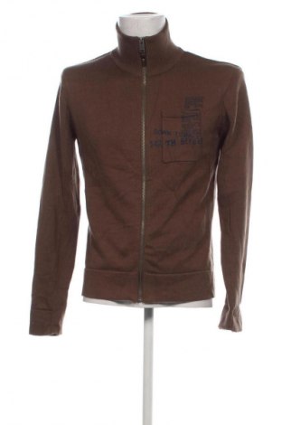 Herren Strickjacke Bamboo, Größe M, Farbe Braun, Preis 10,09 €