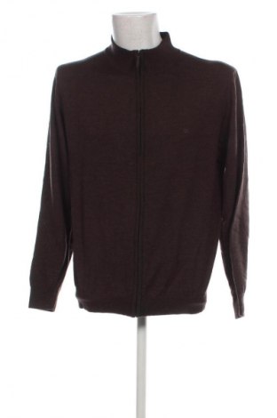 Jachetă tricotată de bărbați Casa Moda, Mărime XL, Culoare Maro, Preț 193,75 Lei