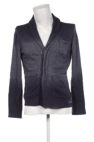 Jachetă tricotată de bărbați Garcia Jeans, Mărime M, Culoare Albastru, Preț 78,95 Lei