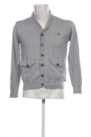 Herren Strickjacke Unsung Hero, Größe M, Farbe Grau, Preis 12,30 €