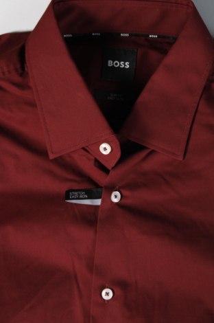 Herrenhemd BOSS, Größe M, Farbe Rot, Preis 111,34 €