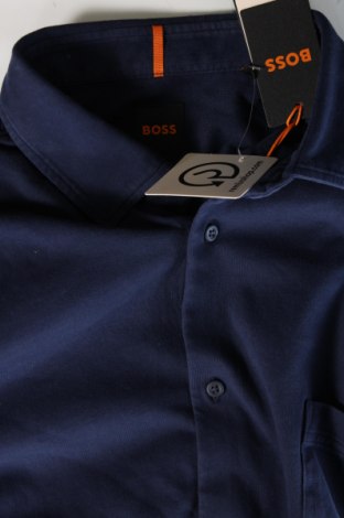 Herrenhemd Boss Orange, Größe L, Farbe Blau, Preis € 55,99