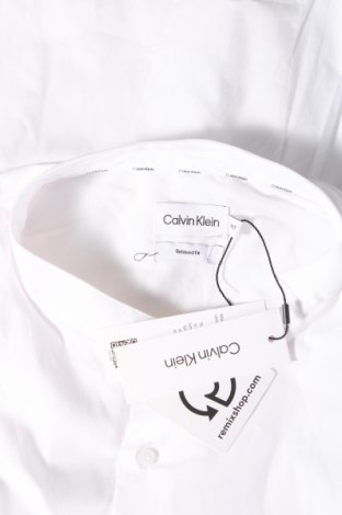 Ανδρικό πουκάμισο Calvin Klein, Μέγεθος 3XL, Χρώμα Λευκό, Τιμή 36,49 €